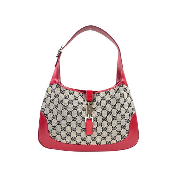 Gucci Monogram Jackie Shoulder Bag - Picture 1 of 8